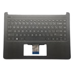 Palmrest For HP 14-DQ1043CL 14-FQ 14-DQ Keyboard Non-Backlit Black M03796-001 US
