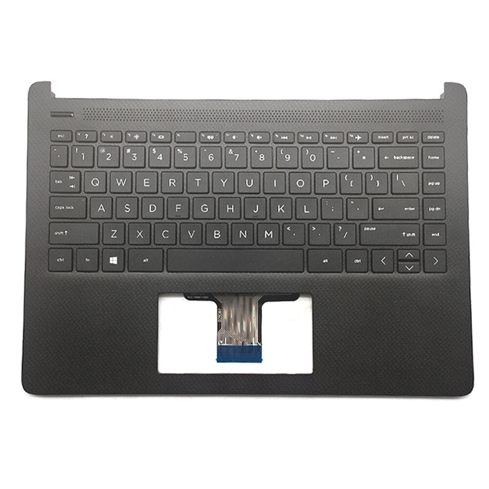 Palmrest For HP 14-DQ1043CL 14-FQ 14-DQ Keyboard Non-Backlit Black M03796-001 US