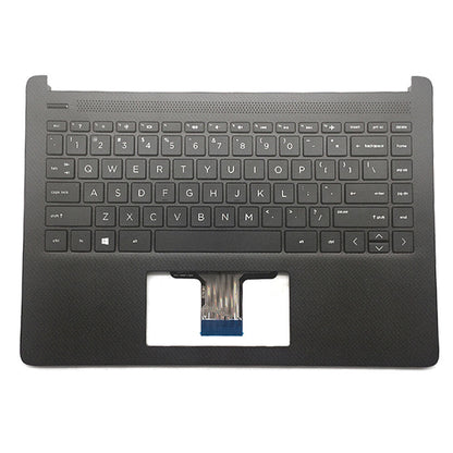 Palmrest For HP 14-DQ1043CL 14-FQ 14-DQ Keyboard Non-Backlit Black M03796-001 US