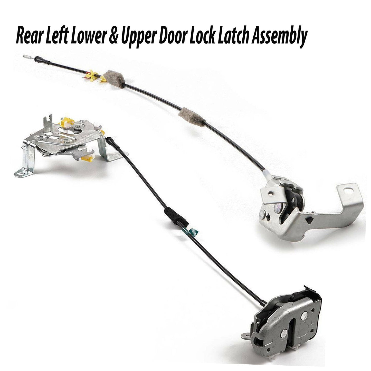 Rear Left Lower Upper Door Lock Latch Assembly for Ford F150 1997 2003
