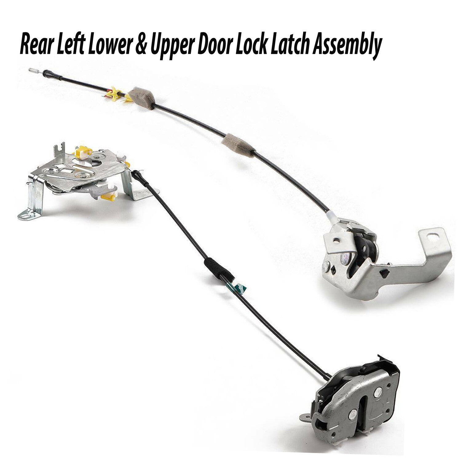 Rear Left Lower Upper Door Lock Latch Assembly for Ford F150 1997 2003