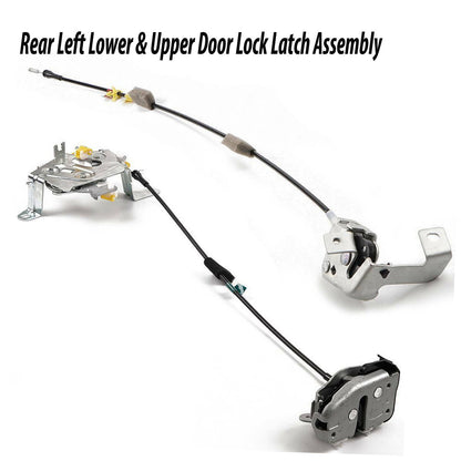 Rear Left Lower Upper Door Lock Latch Assembly for Ford F150 1997 2003