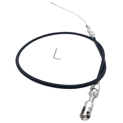 36" Stainless Steel Black Throttle Cable for LS1 Chevy 4.8 5.3 5.7 6.0 Engine LS