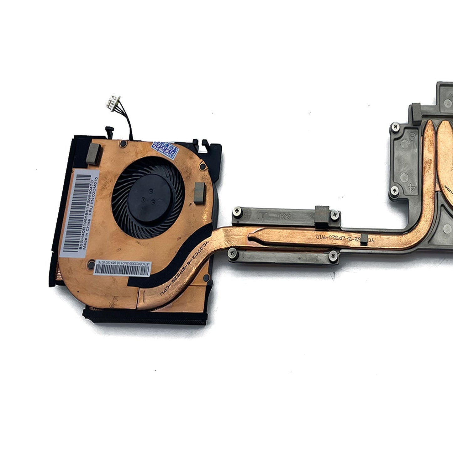 New For Lenovo Thinkpad P52 P53 CPU Cooling Fan and Heatsink 02DM016 02DM017  US