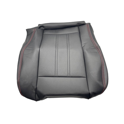 Driver Bottom Leather Seat Cover Red Seam For 2008-2020 Dodge Grand Caravan