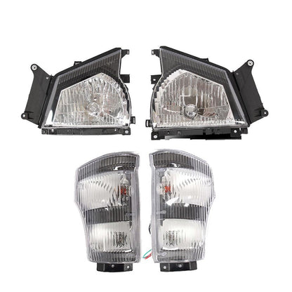 Headlight Corner Light With Motor for Isuzu NPR NQR 2004 2007 for GMC W4500