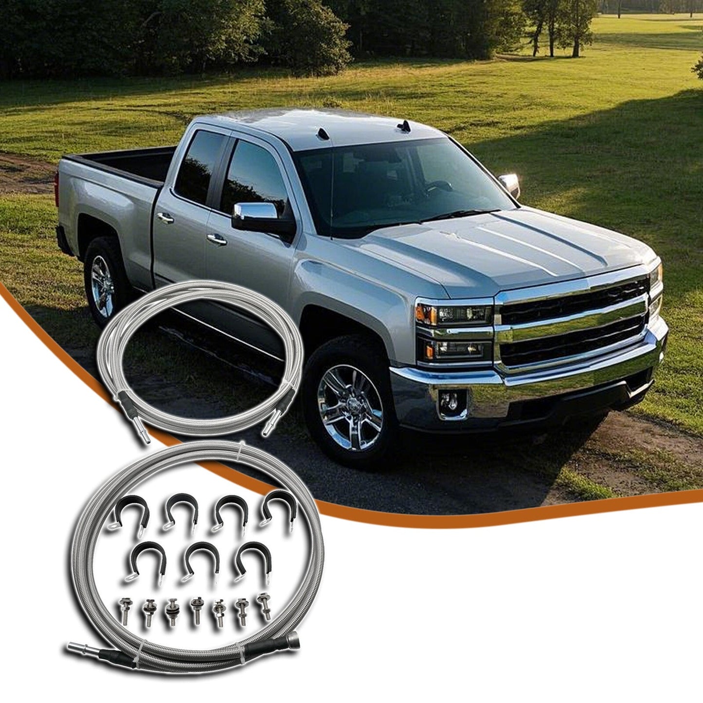 For Chevy Silverado 1500 Classic 2500 HD 3500 for GMC 819-816 Fuel Line Kit