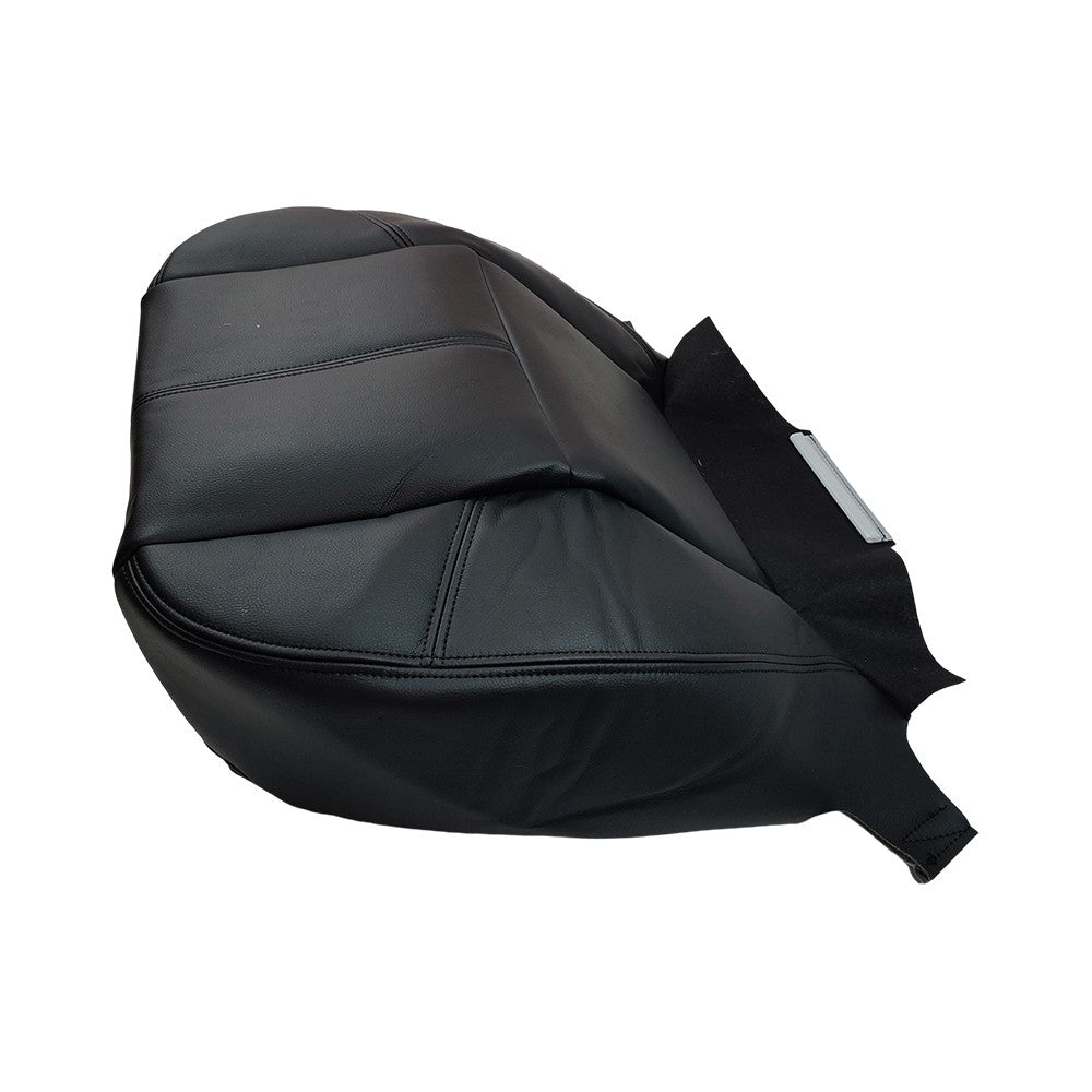 Driver Passenger Leather Seat Cover Black For Chevy Silverado 1500 2500 2007-14