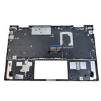 For HP Envy X360 13-BD 13M-BD 13-AY Palmrest Backlit Keyboard Silver M82698-001