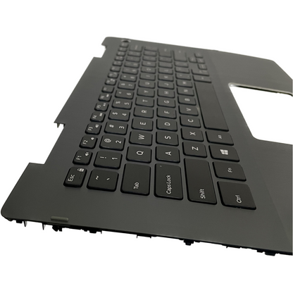 For Dell Inspiron 14 5481 5482 NOT MF Palmrest NO-Backlit Keyboard Gray 9VMHF US