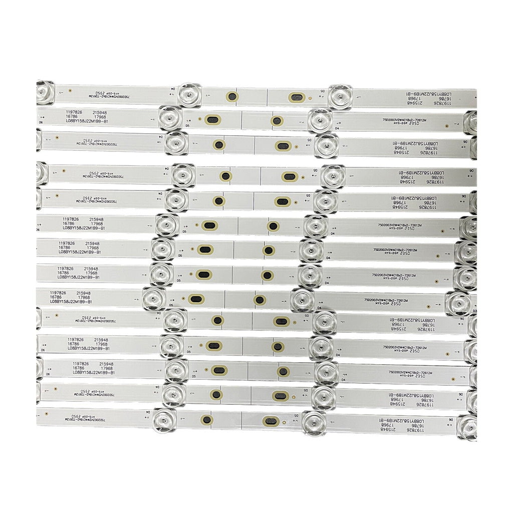 CRH BX75S3U713030T14088BS LED Backlight Strip for Hisense 75R6E4 75R6E1 75R7E2
