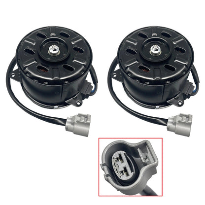 2X Radiator Fan Motor New 2006 2007 for Toyota Highlander for Lexus RX400h