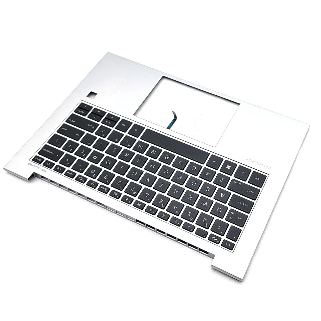 New For HP Elitebook 840 G9 845 US Palmrest w/Backlit Keyboard Silver N09058-001