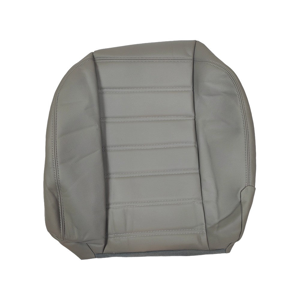 2003 to 2007 For Hummer H2 Front Driver Side Bottom Leather Seat Cover Gray