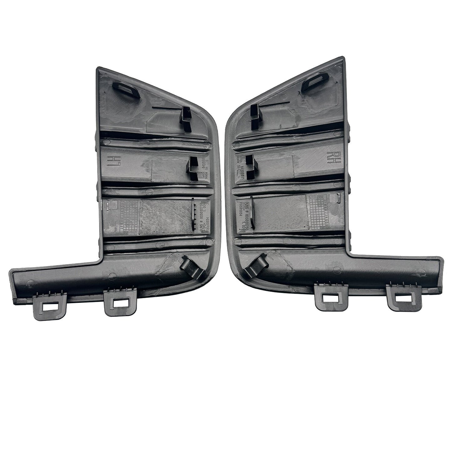 2PCS Front Bumper Cover Trim Molding Fit For 2019 2020-2022 Chevy Silverado 1500