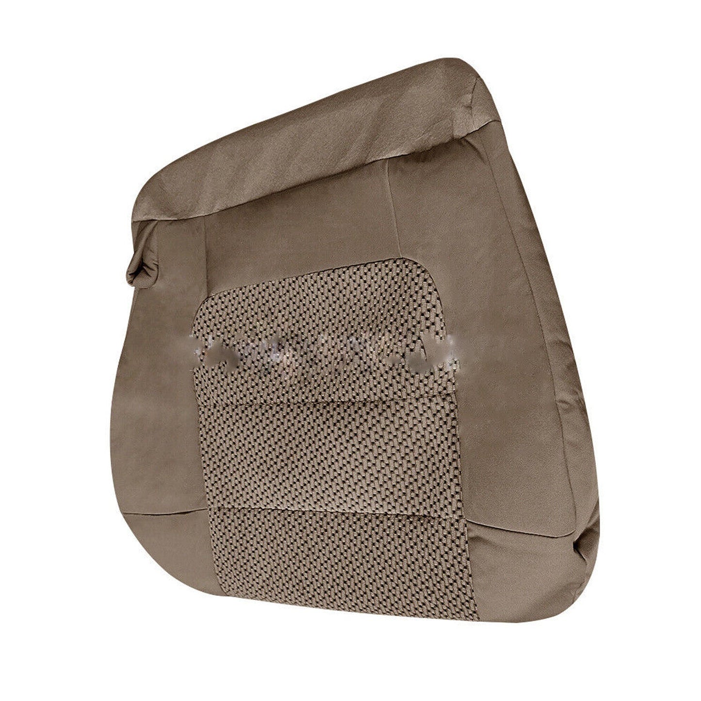 New For 2001-03 Ford F150 XLT Driver Bottom Cloth Seat Cover Med Parchment Tan