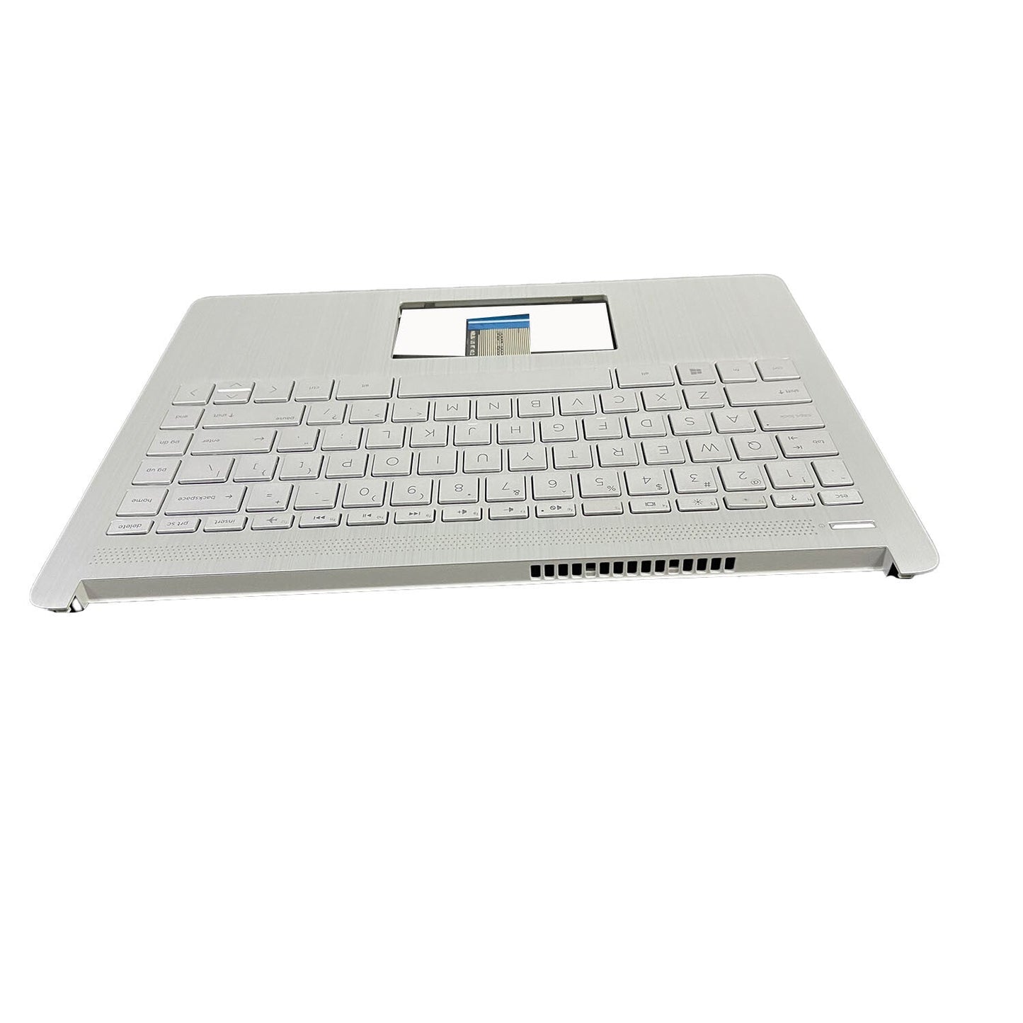 Silver Palmrest Keyboard For HP 14-DQ 14-FQ0110WM 14s-dq 14s-fq 14-FQ L88200-001