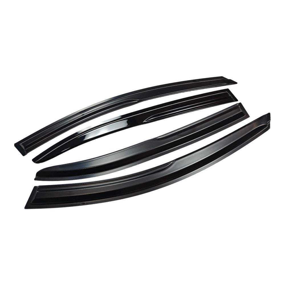 M Style Window Visors Acrylic For 2014-2019 Mazda 3 Sedan Hatchback