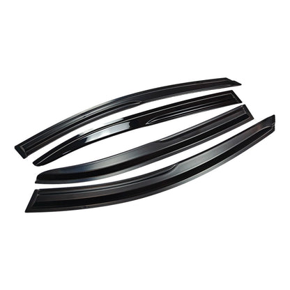 M Style Window Visors Acrylic For 2014-2019 Mazda 3 Sedan Hatchback