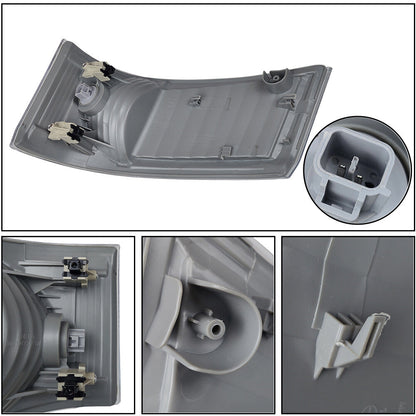 Headlight & Corner Reflector & Turn Signal Lamp For Mitsubishi Fuso FE 12-20 RH
