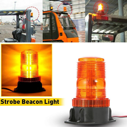 For Klift Truck ATV Rooftop Amber Emergency Warning 30 LED Strobe Beacon Light