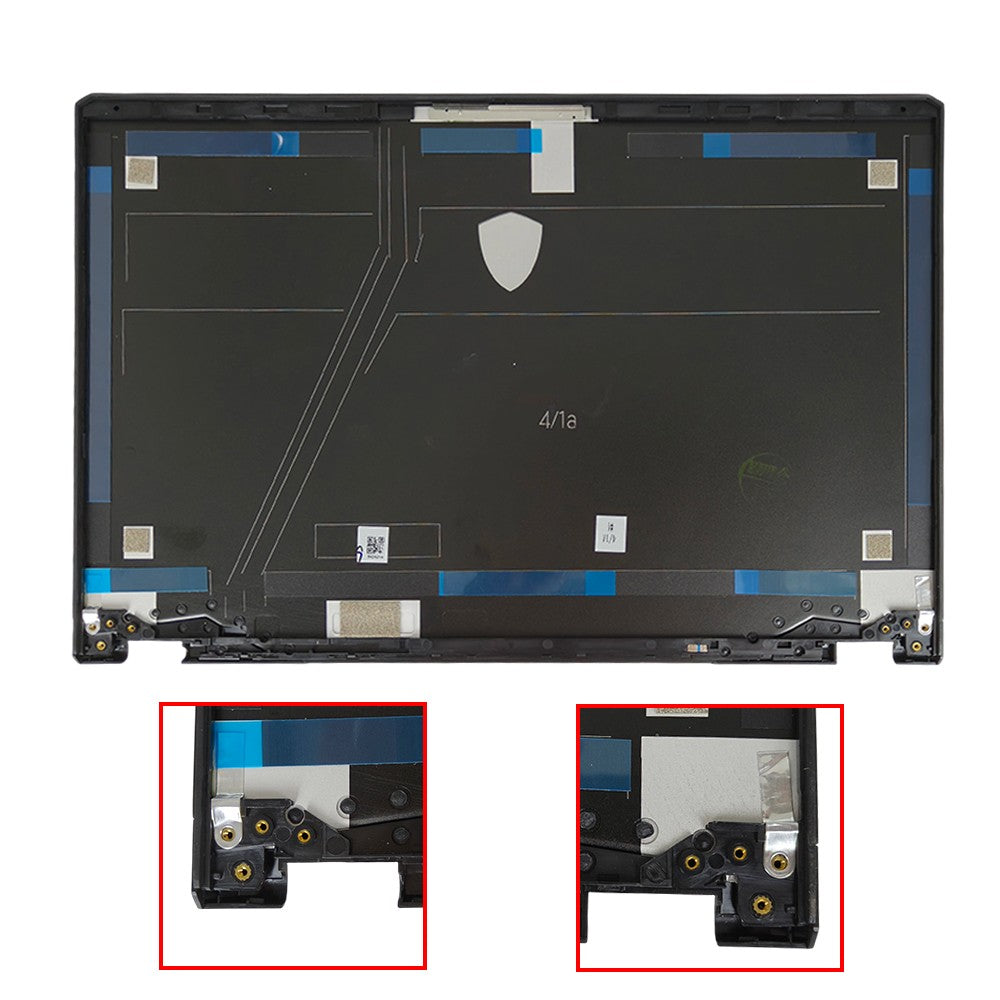 Black Back Cover Bezel Hinges For MSI GE66 Vector GP66 MS-1541 MS-1542 1543 Top