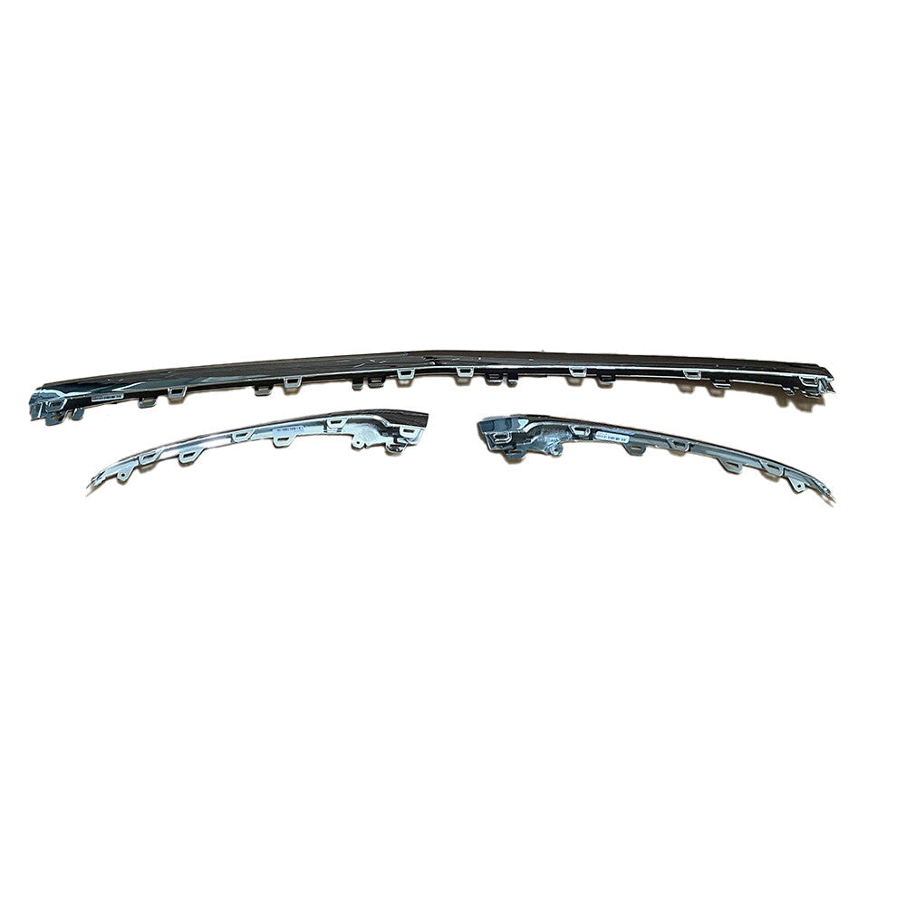 NEW Front Bumper Center LH+RH Molding Trims For 2018-20 Mercedes W222 S450/560