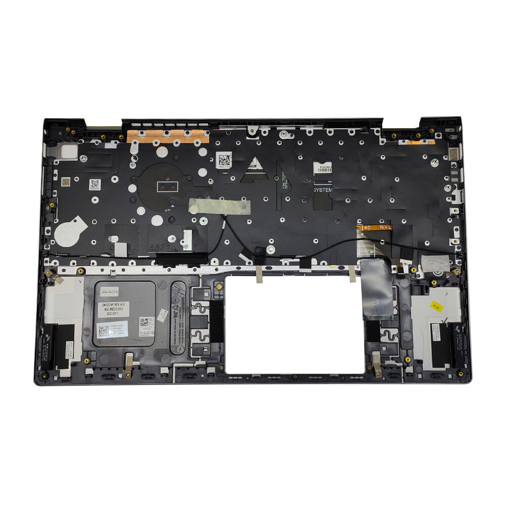 New Palmrest Cover Backlit Keyboard 06P0TG For Dell Inspiron 15Pro 5510 5515 USA