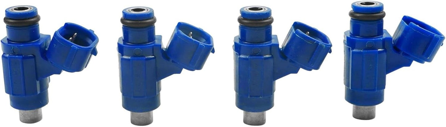6S5-13761-10-00 4pcs Fuel Injectors 4 Holes for 2012-2024 Yamaha WaveRunner FX
