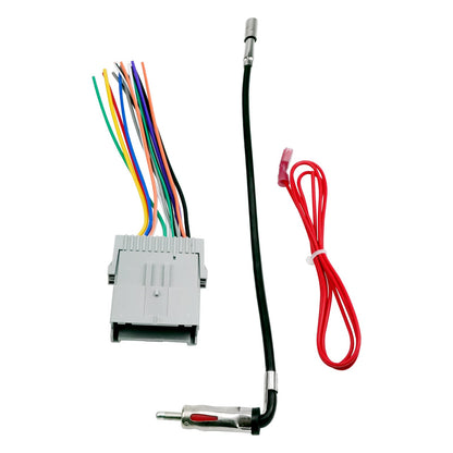 Stereo Wiring Harness W/Antenna Plug to Radio Connector kit For 2003-06 Chevry