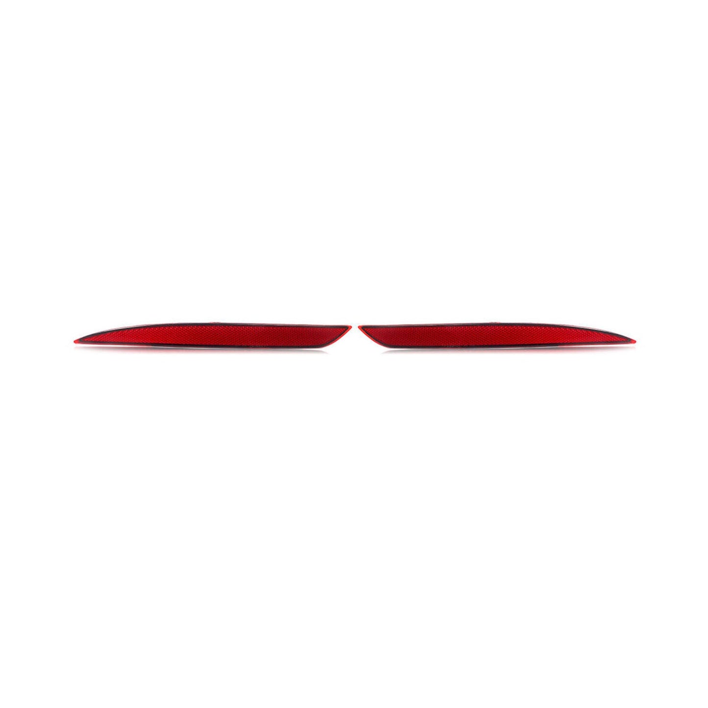 Tail Rear Bumper Reflector Red Pair LH RH For Tesla Model Y 2022 2021 2020