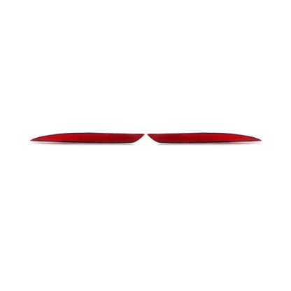 Tail Rear Bumper Reflector Red Pair LH RH For Tesla Model Y 2022 2021 2020