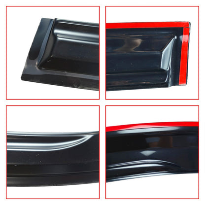 For 2010-2014 13 Subaru Legacy Window Visor Rain Guard Vent Deflector Tape on
