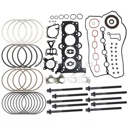 Head Gasket Bolts&Piston Rings Set For Hyundai Kia Accent Rio 1.6L L4 2012-2016