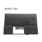 Palmrest Cover Keyboard w/RGB Backlit M00667-001 For HP OMEN 15-EK 15-EN Laptop