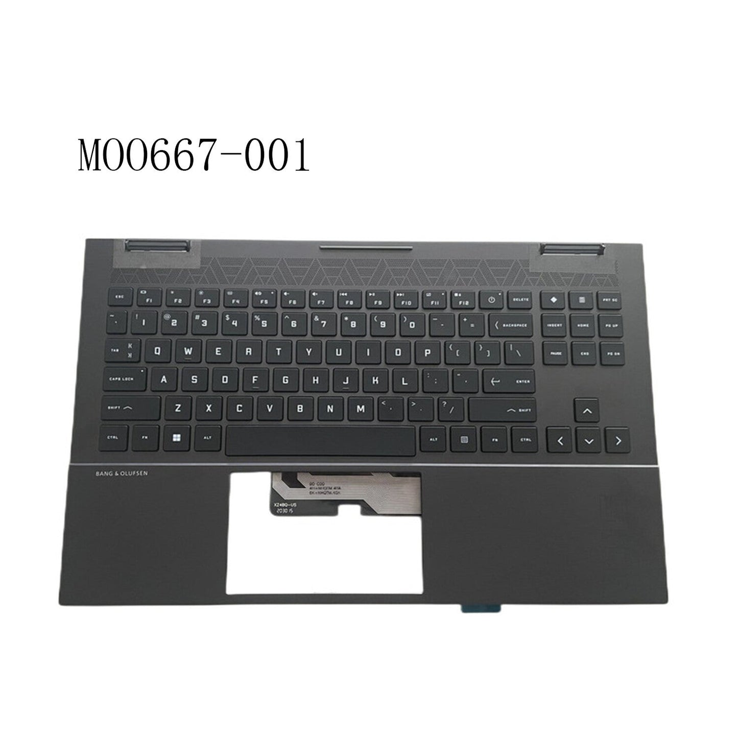 Palmrest Cover Keyboard w/RGB Backlit M00667-001 For HP OMEN 15-EK 15-EN Laptop