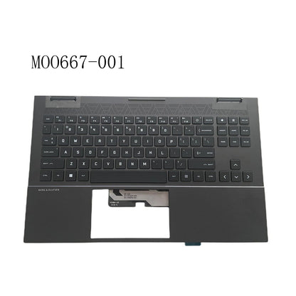 Palmrest Cover Keyboard w/RGB Backlit M00667-001 For HP OMEN 15-EK 15-EN Laptop