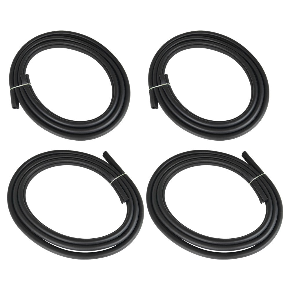 4pcs Left Right Front Rear Door Weatherstrip Seal 2000 2002 for Toyota 4Runner