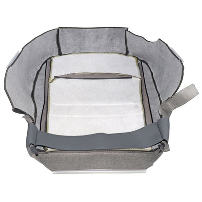 For 2009-2012 Dodge Ram 1500 2500 Driver Bottom & Lean Back Cloth Seat Cover