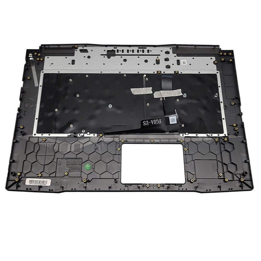 New For MSI Pulse GL76 11UDK SCK MS-17L1 Palmrest Upper Cover Backlit Keyboard