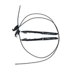 Crew Cab Sunroof Glass Cables+Track Assembly Repair Kit for Ford 2015-2020 F150