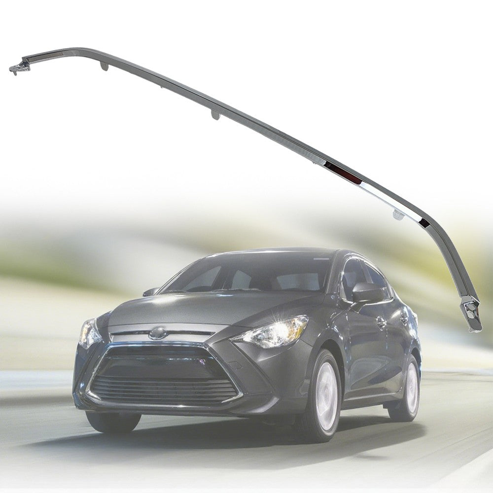 For 2016-2020 Toyota Yaris 2016 Scion iA Chrome TO1044115 Center Grille Trim