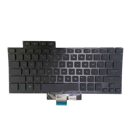 New Black Fit For ASUS ROG Zephyrus G14 GA401 GA401U GA401M Keyboard Backlit