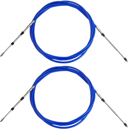 2 Marine Throttle Shift Remote Control Cable 33C 40FT for Yamaha Outboard Engine