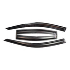 FOR 2021-2025 LEXUS IS300 IS350 PREMIUM BLACK TRIM WINDOW VISOR RAIN GUARD US