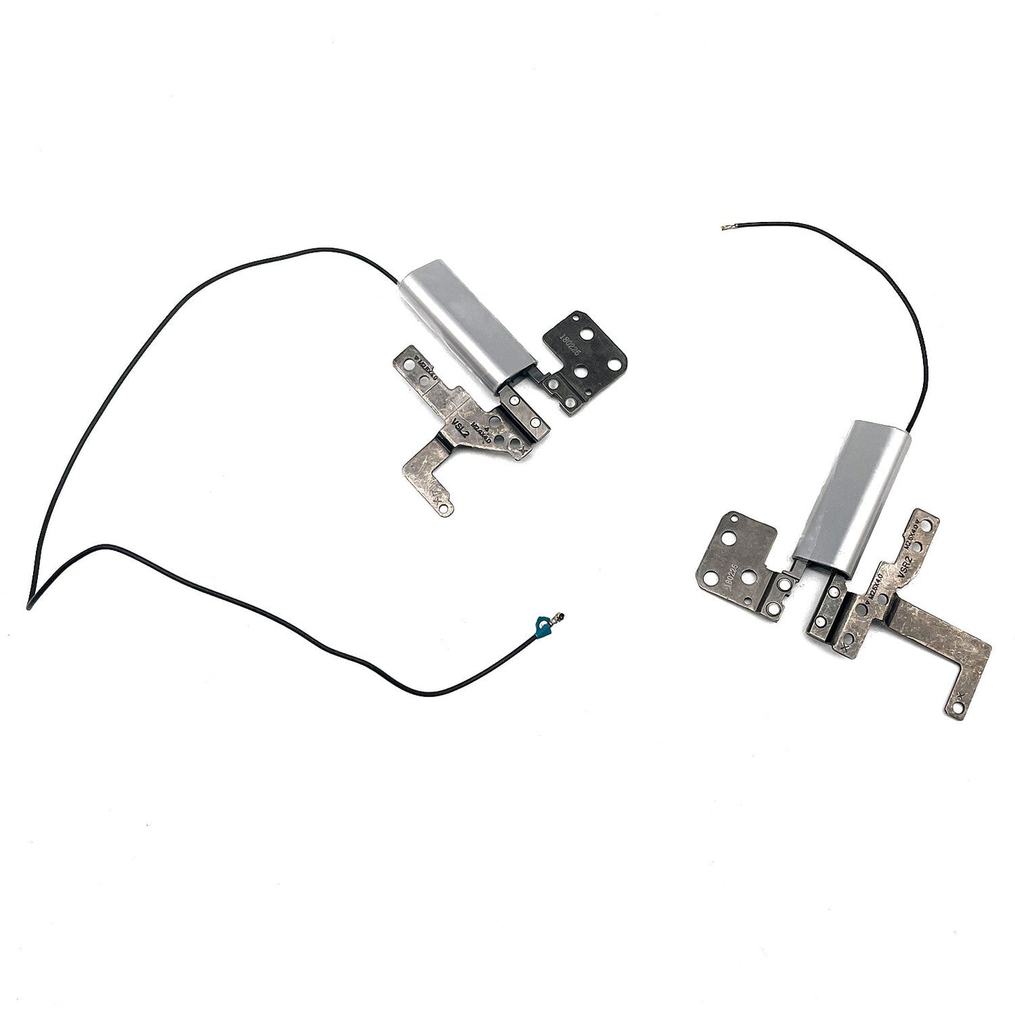 LCD Hinges L and R With Antenna for Lenovo Yoga 730 13IKB 730 13IWL Silver