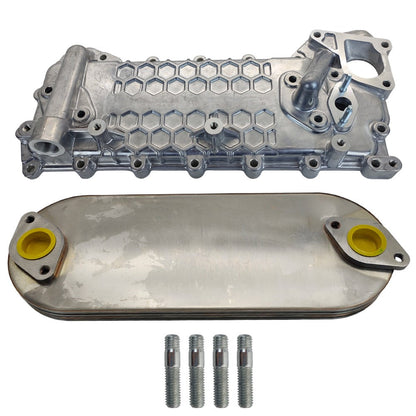 Oil Cooler For ISUZU NPR NPR-HD NQR NRR 4HK1 4HE1 4.8L 5.2L 1998-2010 US