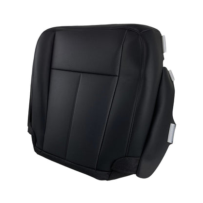 Front Leather Perforated Seat Cover Black For 2007-2014 Ford Expedition Limited