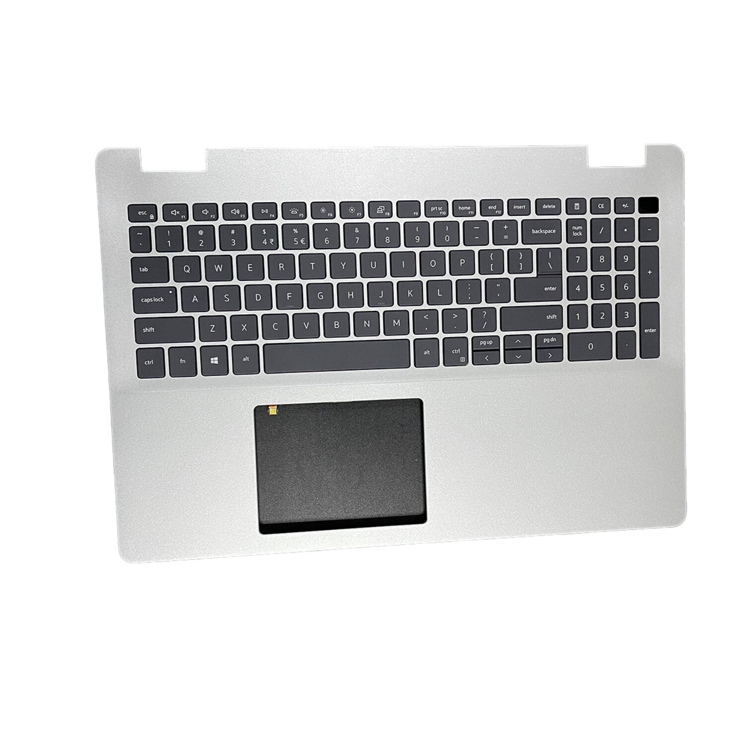 New For DELL Inspiron 5593 Palmrest US Keyboard Backlit Type-C 07G0RN Silver US