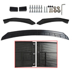 Universal Front Bumper Lip Spoiler Splitter Glossy Black For JEEP Grand Cherokee